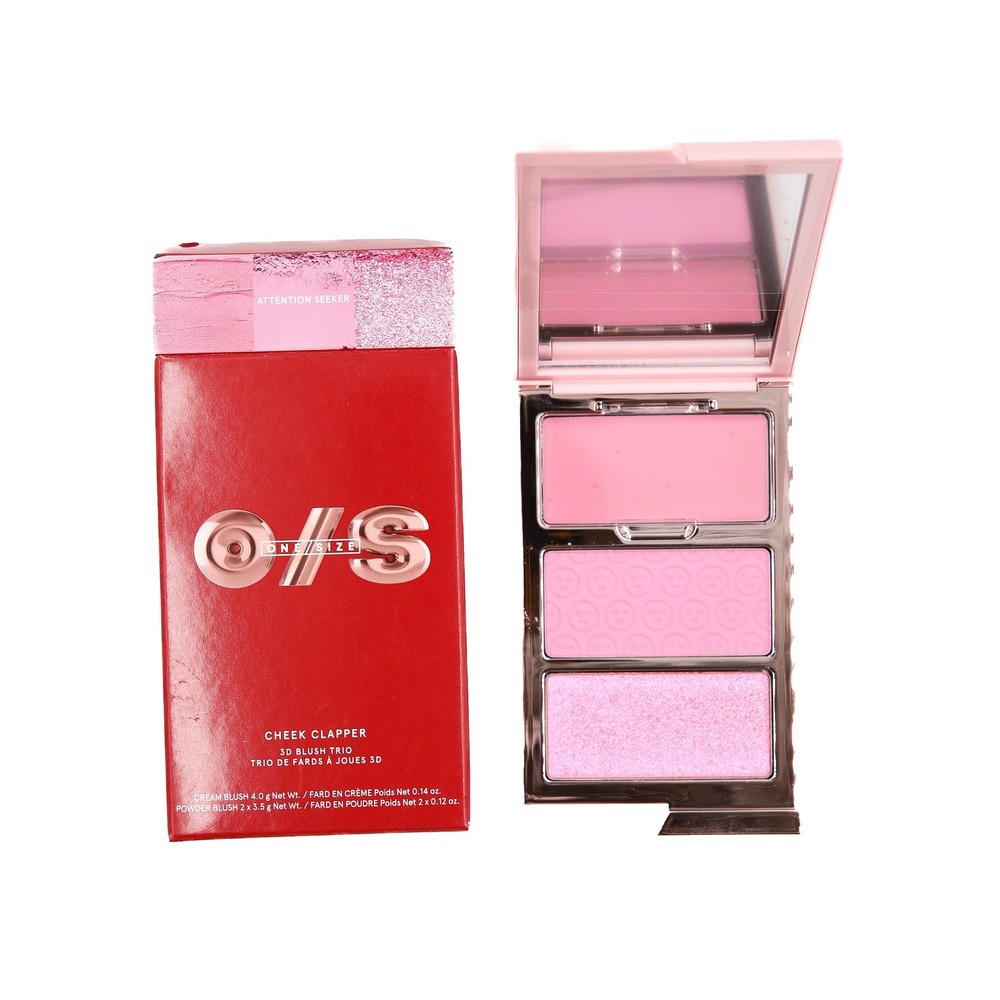 ONE/SIZE -‎ Cheek Clapper 3D Blush Trio - Attention Seeker - 0.38 oz / 11 g
